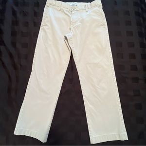 Motion Comfort Khakis Straight Fit Tan Pants. 33x30